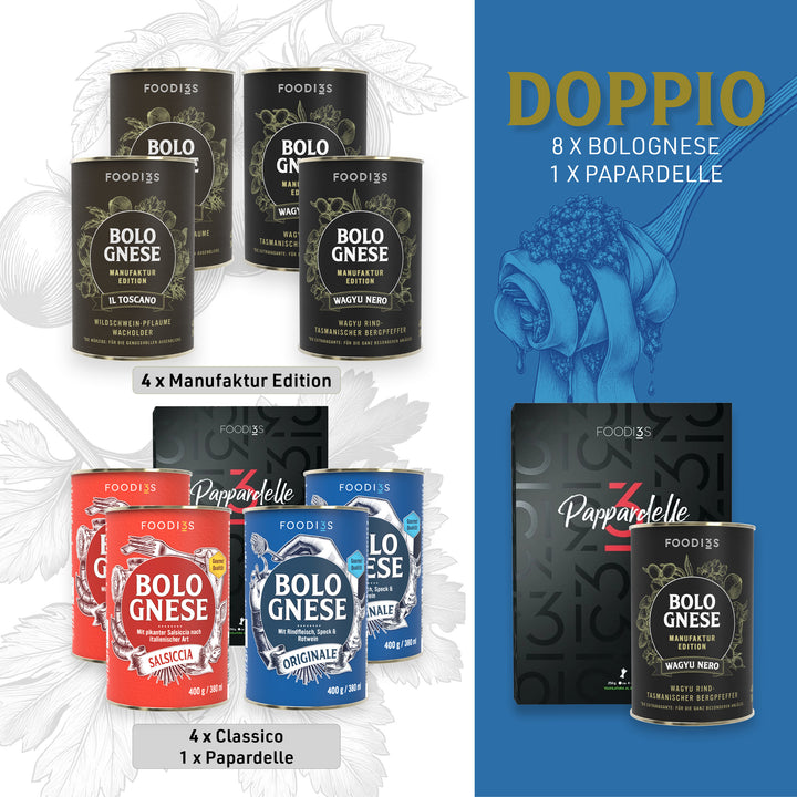 Probierpaket 3 Foodies Doppio