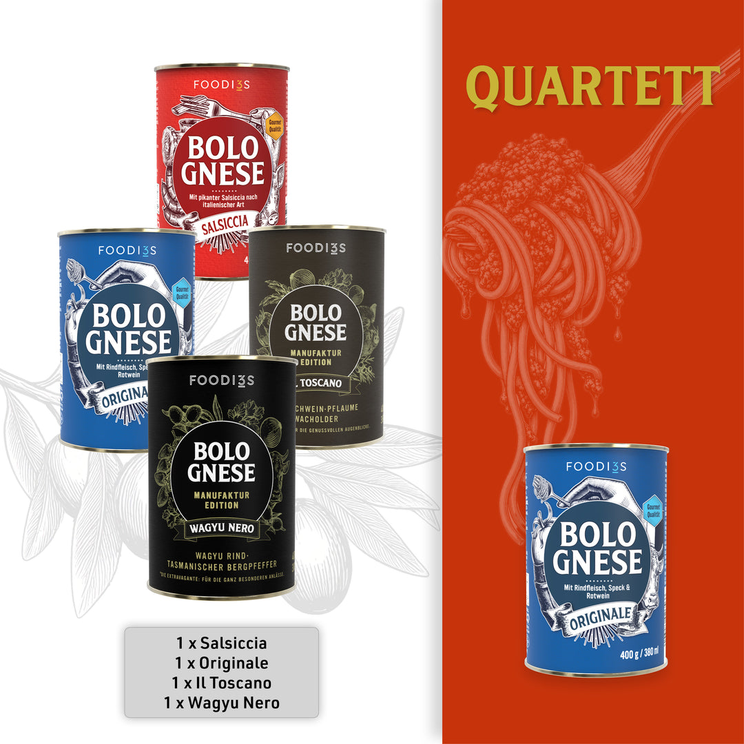 Probierpaket 3 Foodies Quartett